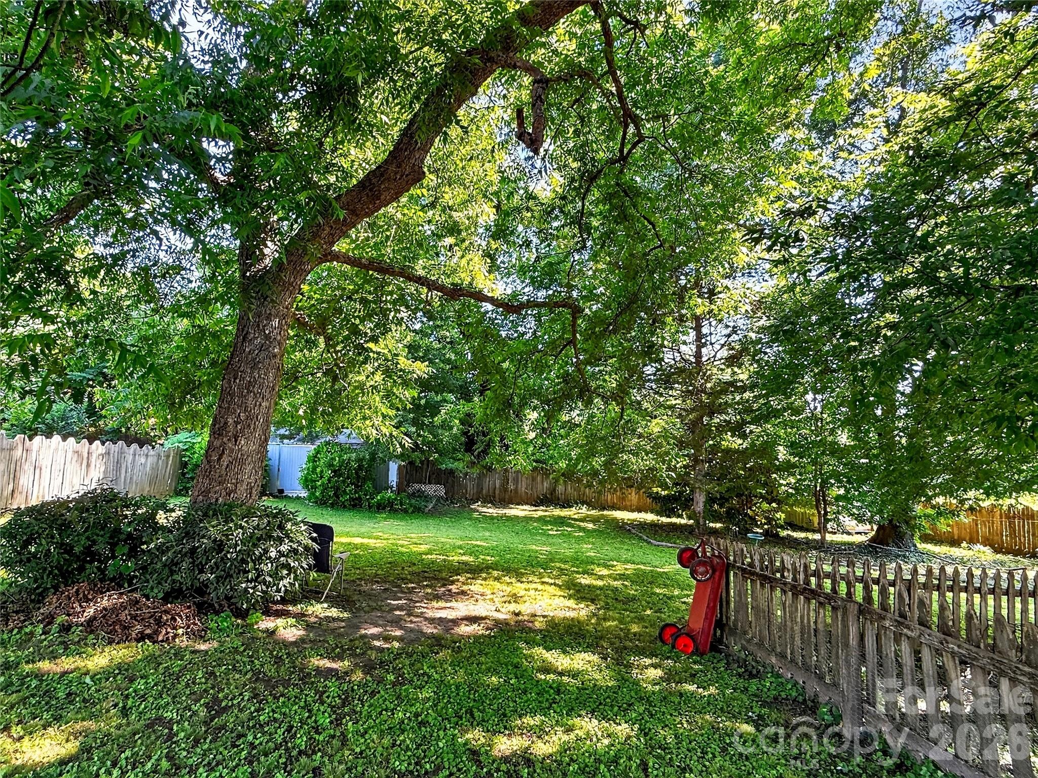 192 West Court Street Rutherfordton, NC 28139 - Photo 34 of 36 a view of a garden with a tree in front of it