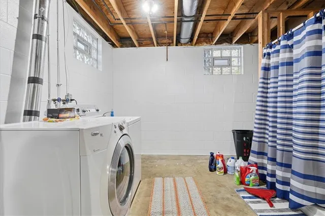 a view of empty room