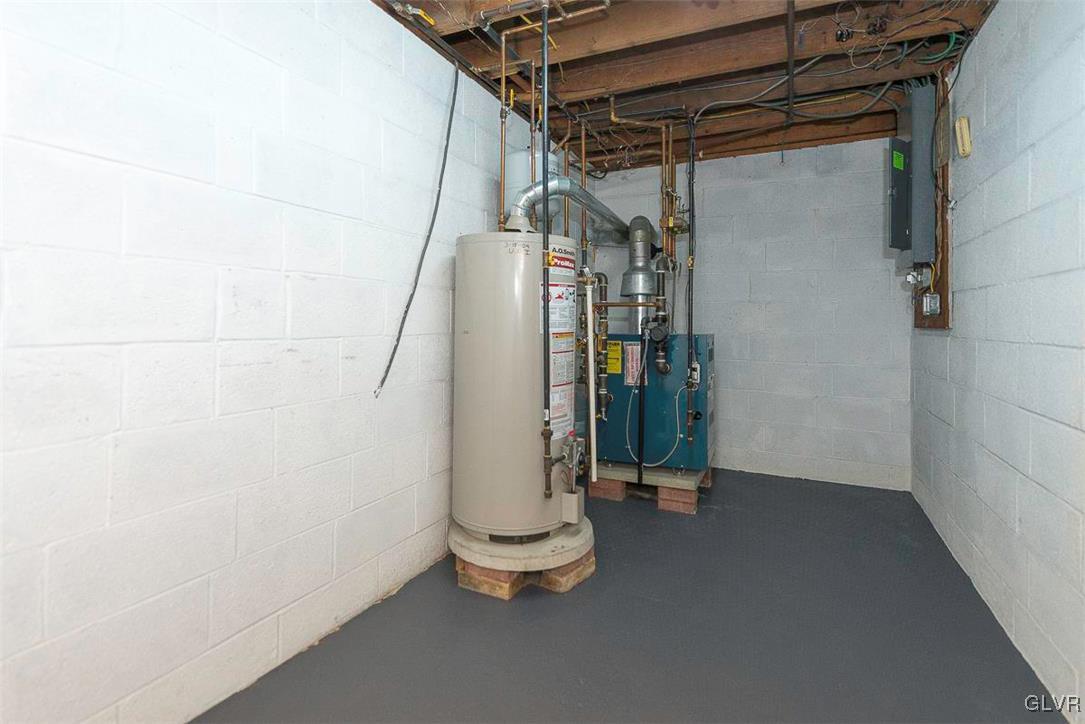 3424 Park Road Bethlehem, PA 18020 - Photo 16 of 21 Large storage area with furnace & hot water heater