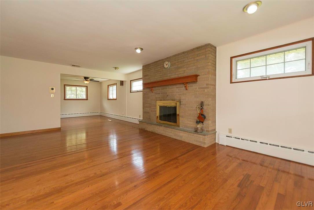 3424 Park Road Bethlehem, PA 18020 - Photo 4 of 21 Living room & dining room with beautiful hardwood