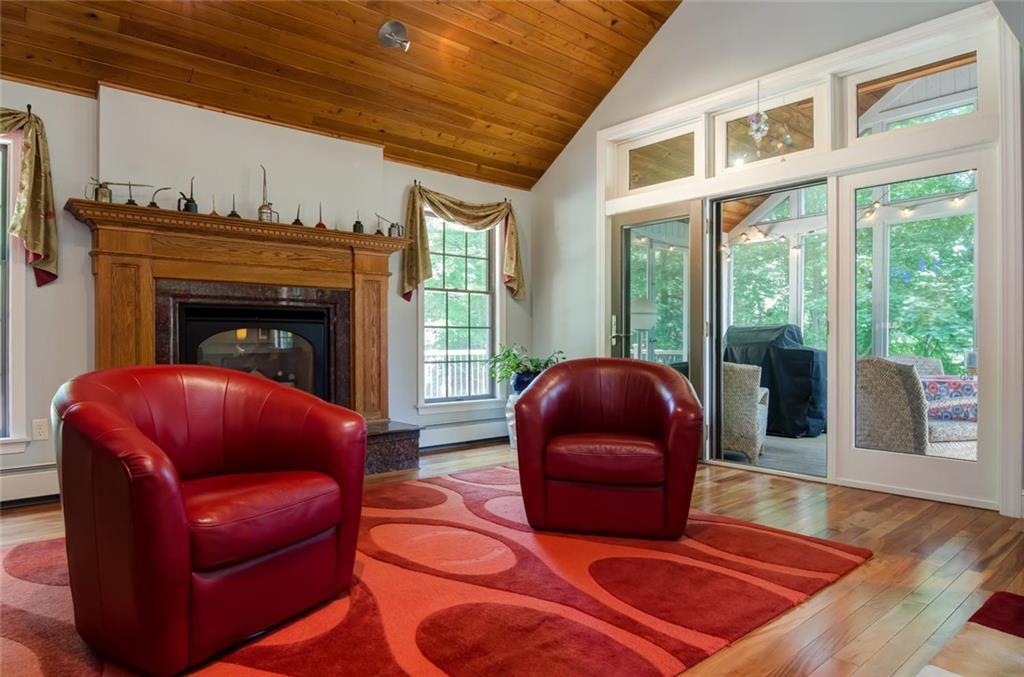 20 Coveside Road Cumberland Foreside, ME 04110 - Photo 14 of 35 One of the two gas fireplaces in the...