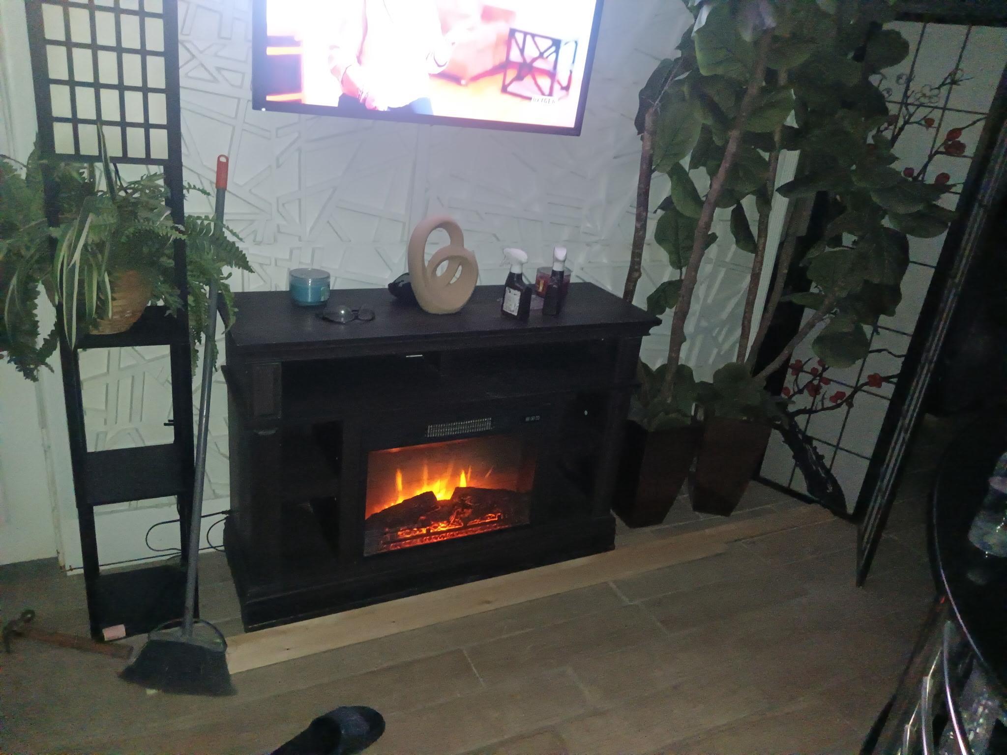 3419 Carter Lane Chester, PA 19013 - Photo 41 of 52 Studio - Electric Fireplace.