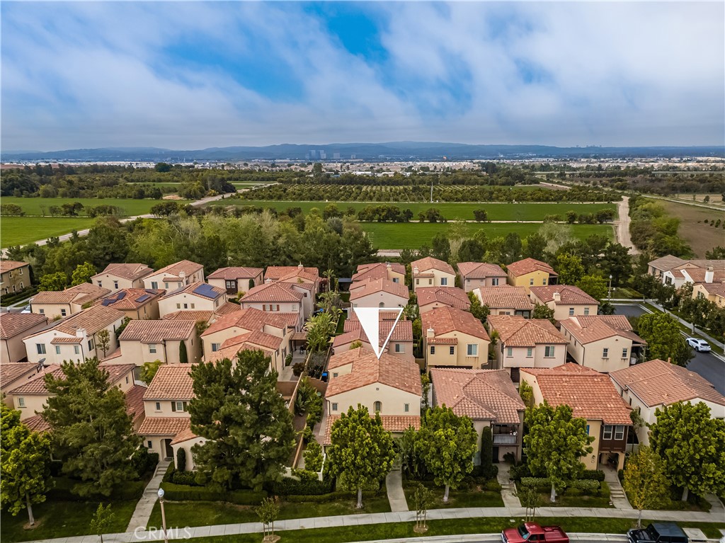 56 Pathway Irvine, CA 92618 - Photo 38 of 52 an aerial view of a building with outdoor space and seating