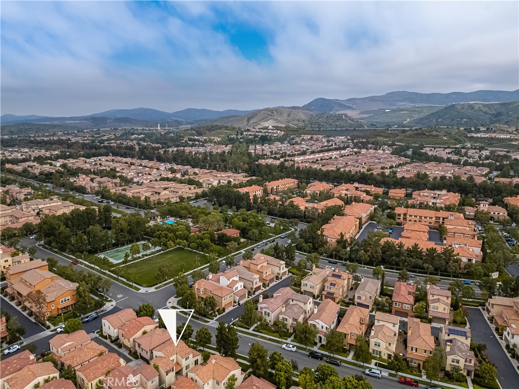 56 Pathway Irvine, CA 92618 - Photo 41 of 52 an aerial view of residential houses with city view