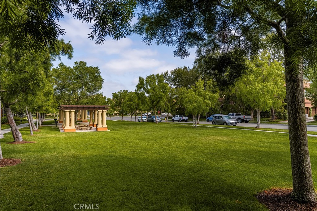 56 Pathway Irvine, CA 92618 - Photo 52 of 52 a backyard of a house with lots of green space and garden