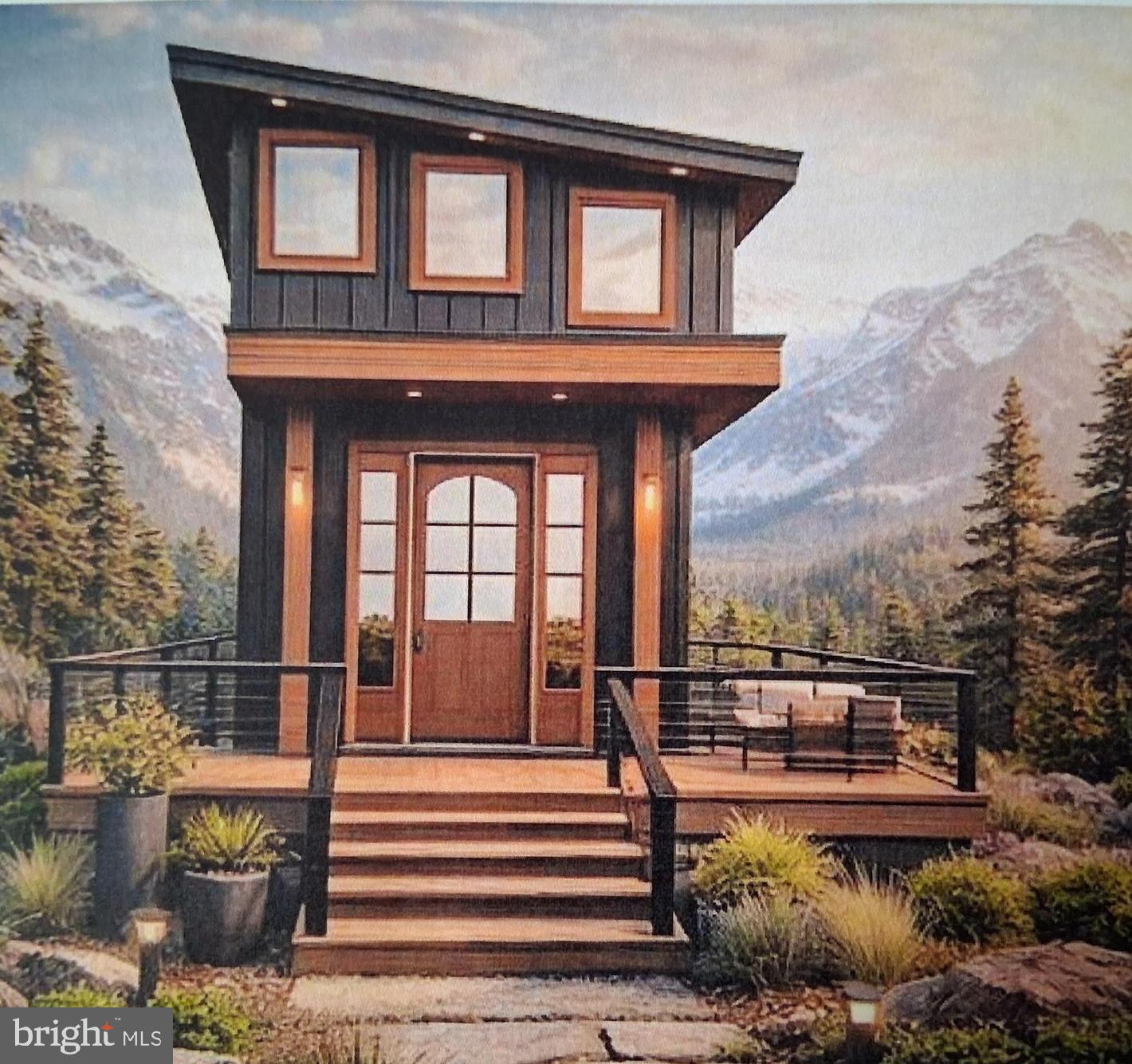 9 B Fire Tower Road Great Cacapon, WV 25422 - Photo 14 of 15 a view of a brick house with a large windows