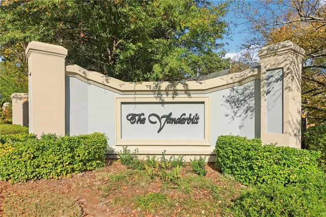 a sign on the side of a building