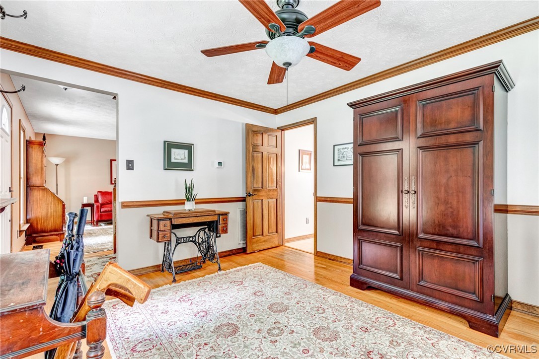 11384 Georgetown Road Mechanicsville, VA 23116 - Photo 21 of 49 Formal Dining room currently used as home office.