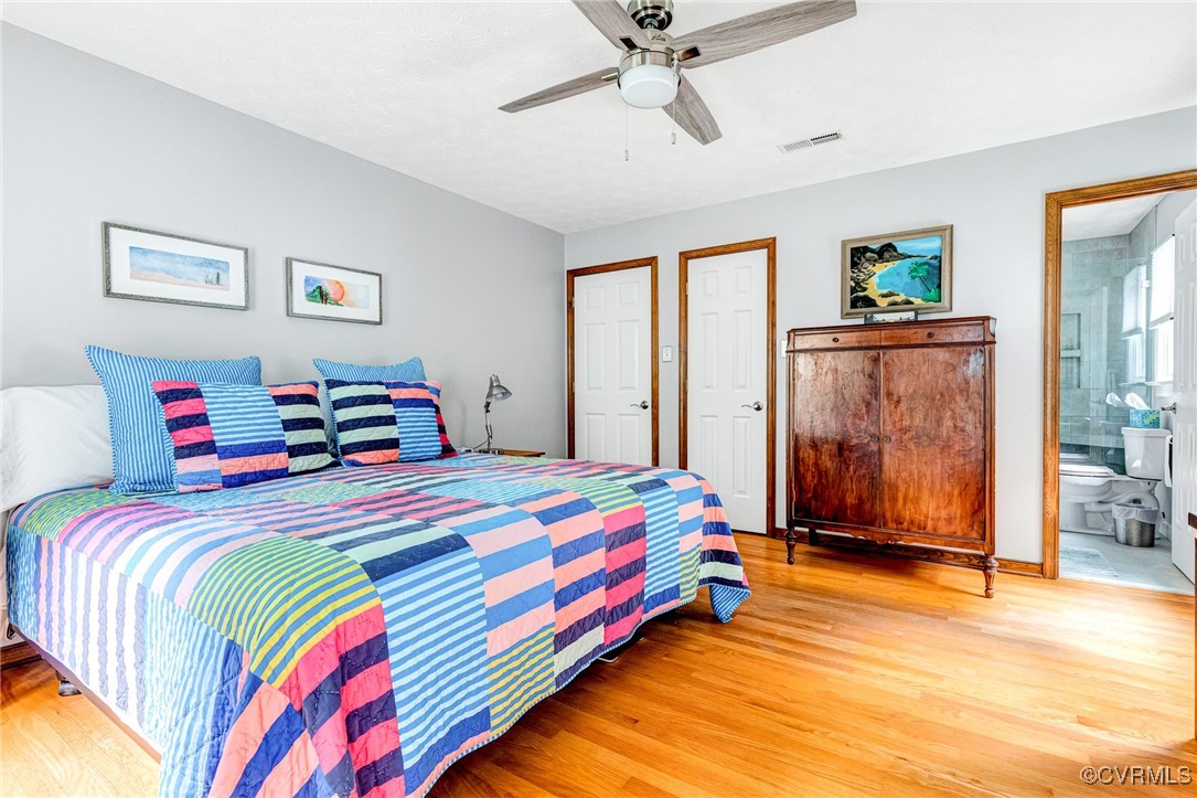 11384 Georgetown Road Mechanicsville, VA 23116 - Photo 26 of 49 Primary bedroom with walk in closet and ensuite ba