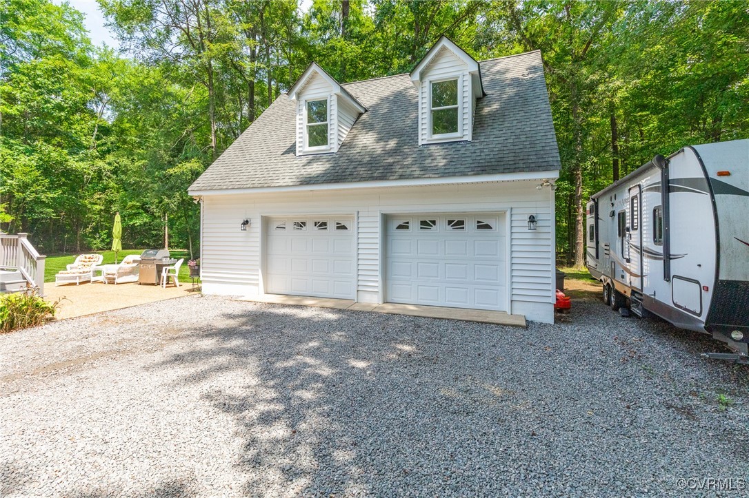 11384 Georgetown Road Mechanicsville, VA 23116 - Photo 32 of 49 Detached garage added 2004