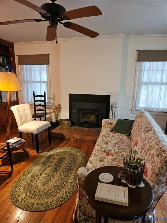 12262 Welling Hall Road Doswell, VA 23047 - Photo 9 of 42 a living room with furniture and a fireplace
