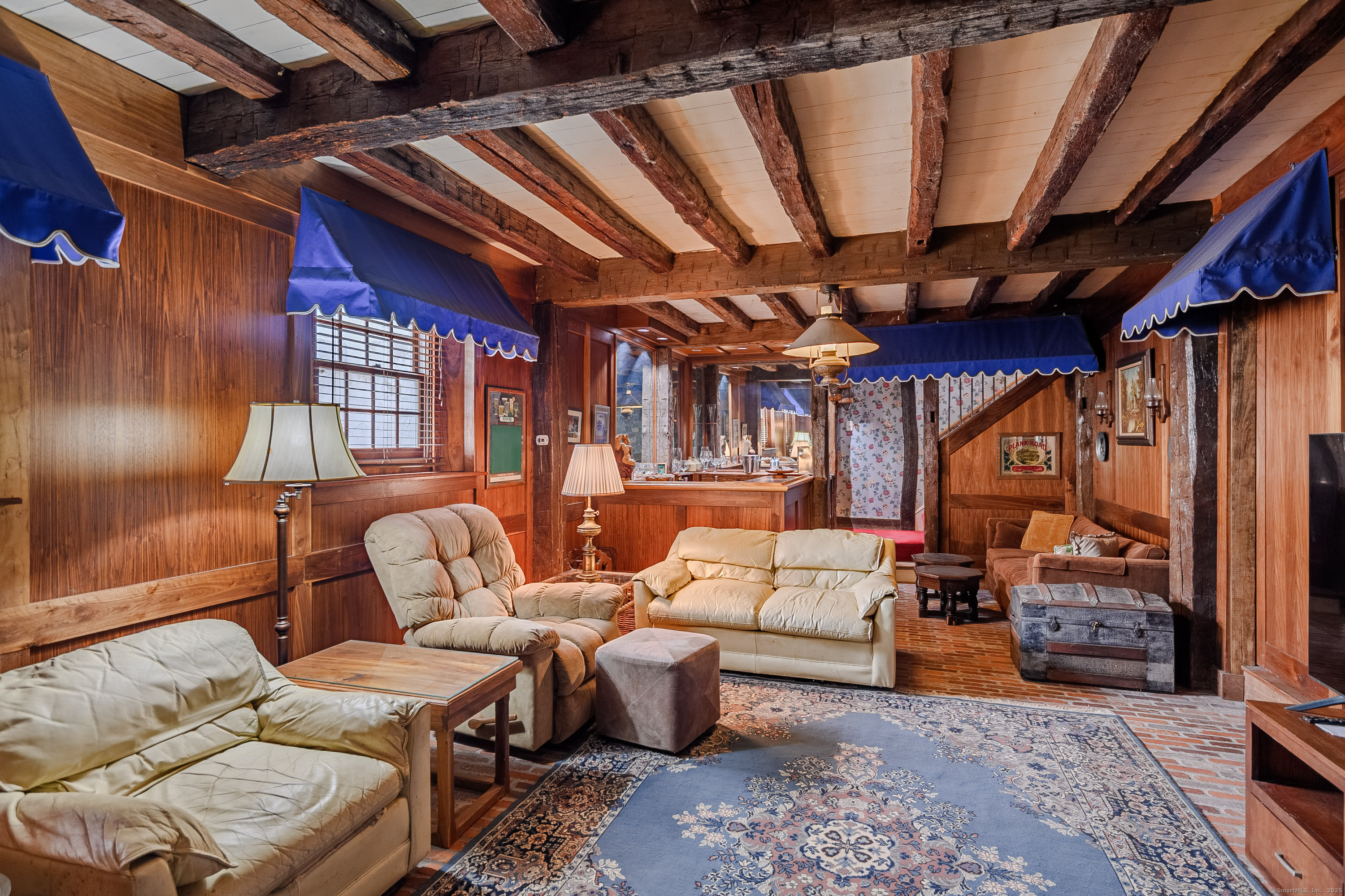 49 Great Ring Road Newtown, CT 06482 - Photo 22 of 40 a outdoor space with patio lots of furniture and wooden floor