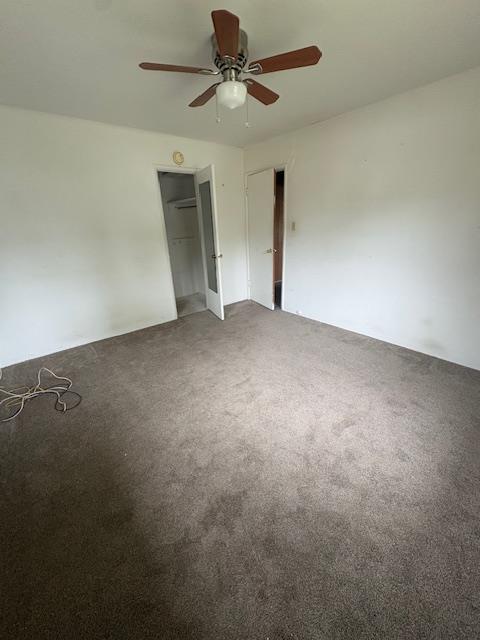 910 Mercer Avenue Ojai, CA 93023 - Photo 15 of 21 an empty room with a ceiling fan and a window