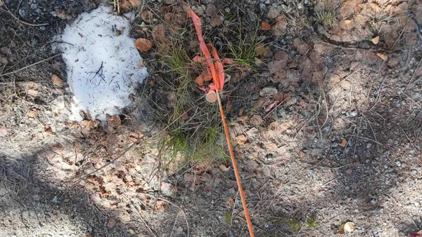 an outdoor space with seating area