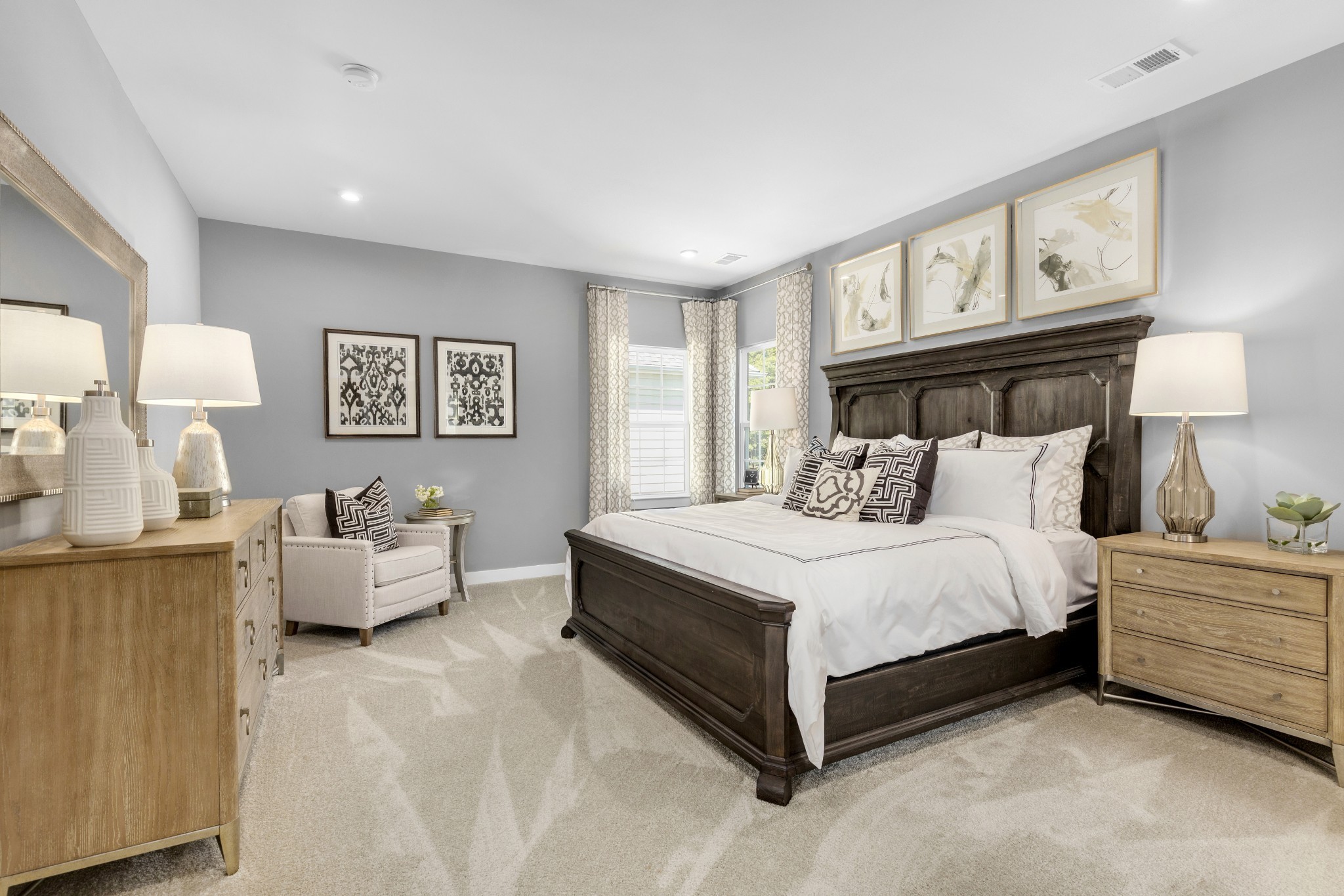 4032 Oglethorpe Drive Franklin, TN 37064 - Photo 24 of 34 a bed room with a bed and a couch