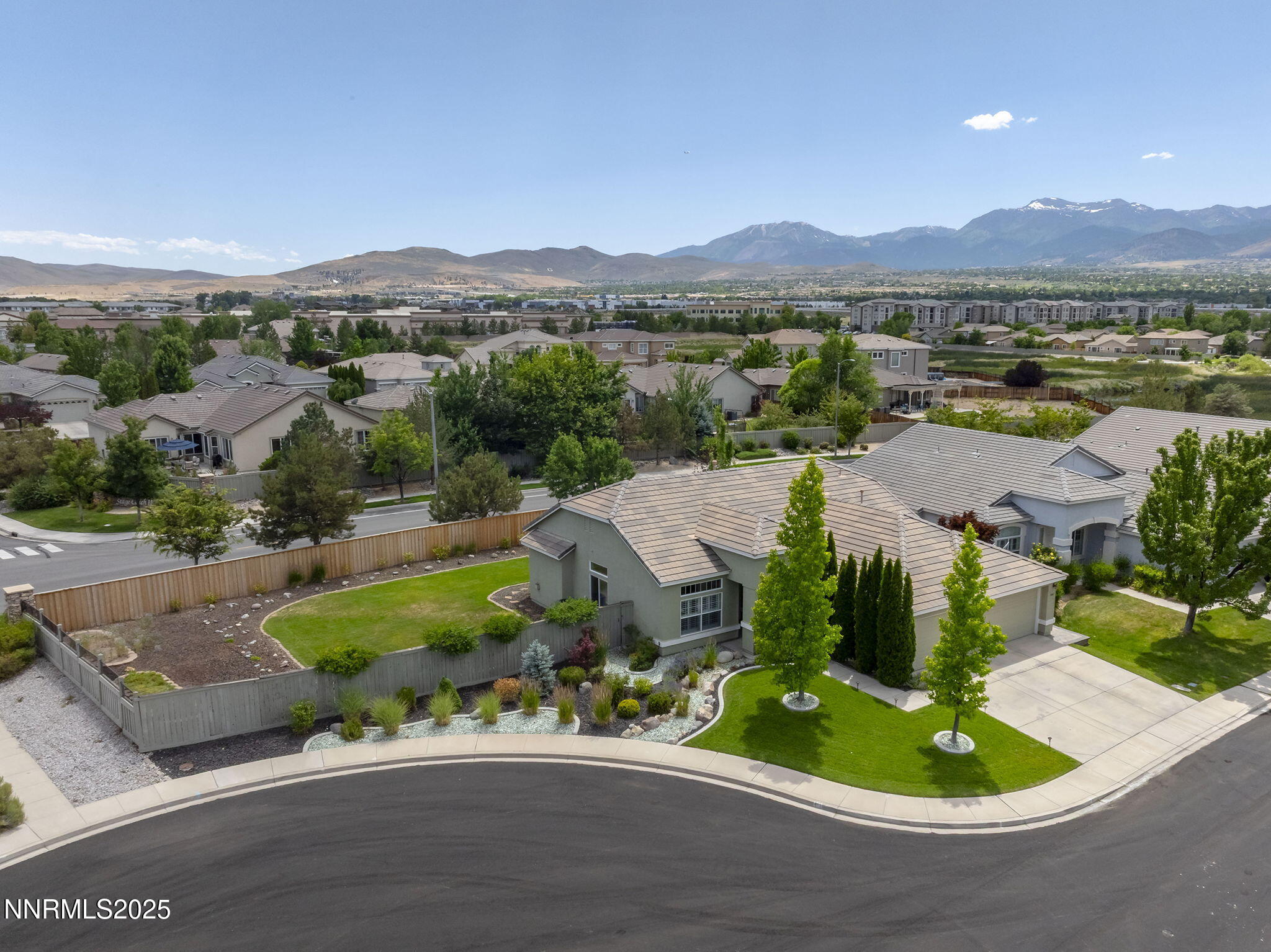 1660 Murrieta Court Reno, NV 89521 - Photo 26 of 39 an aerial view of residential houses with outdoor space and river