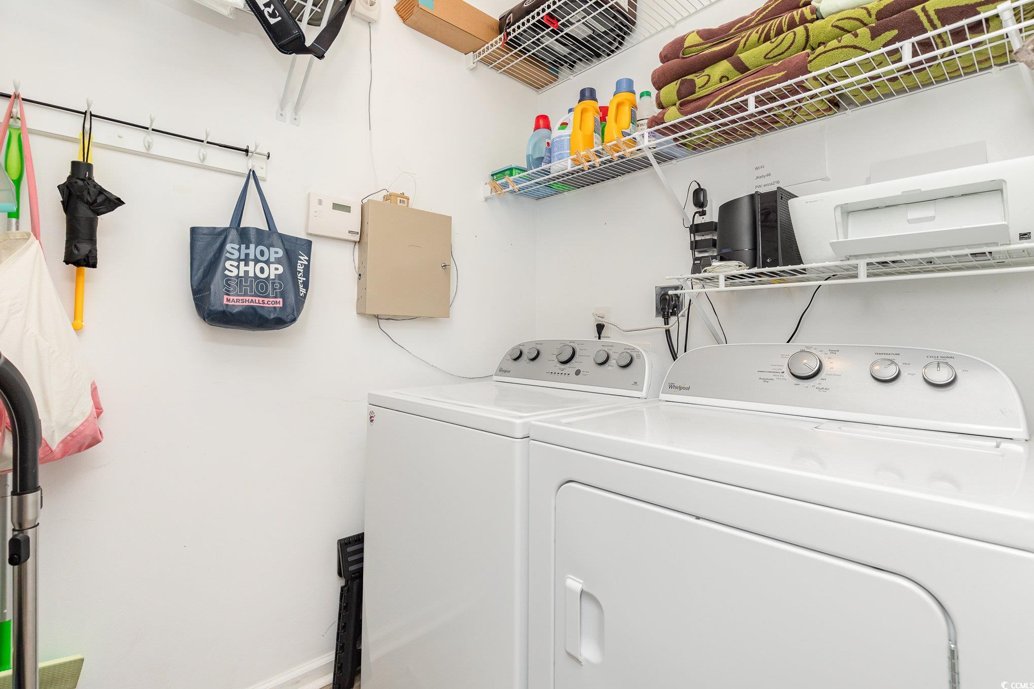 2478 Coastline Court, Unit 202 Murrells Inlet, SC 29576 - Photo 22 of 33 Clothes washing area featuring independent washer