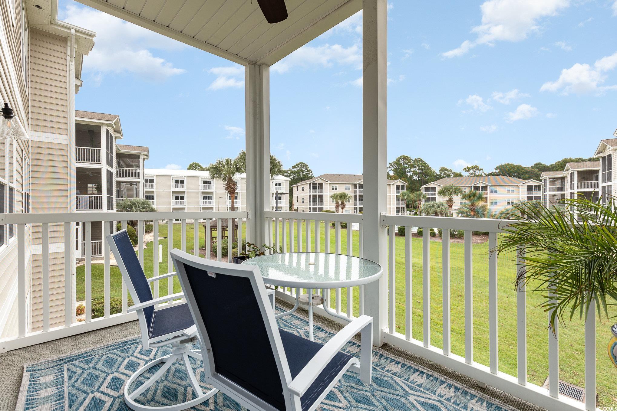 2478 Coastline Court, Unit 202 Murrells Inlet, SC 29576 - Photo 25 of 33 View of balcony