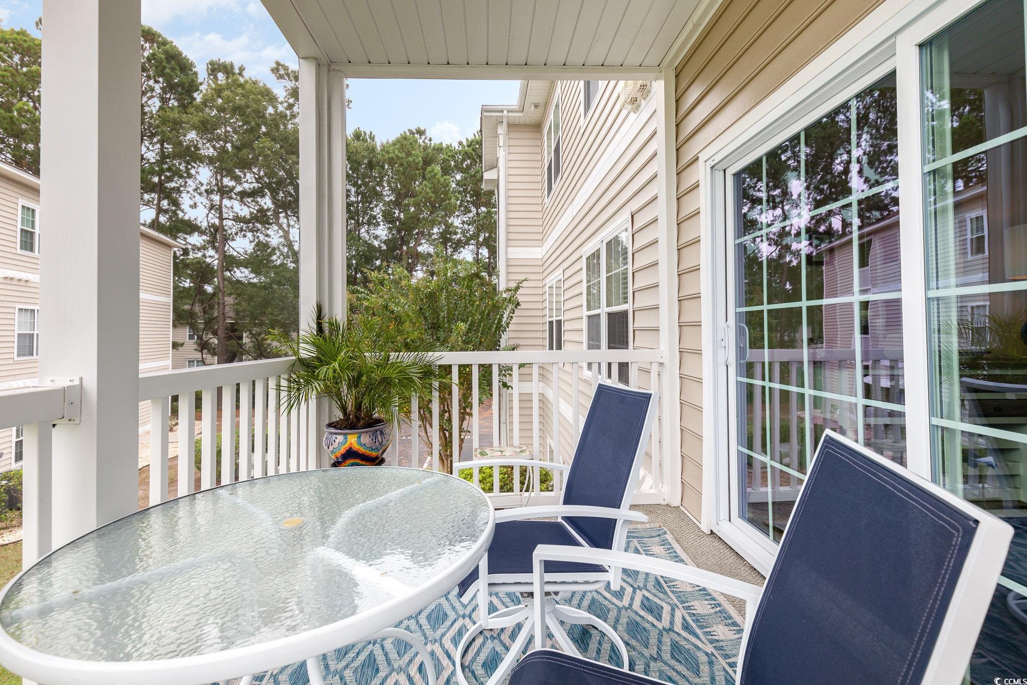 2478 Coastline Court, Unit 202 Murrells Inlet, SC 29576 - Photo 26 of 33 View of balcony