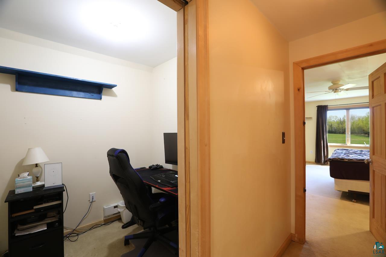 10362 Arkola Road Meadowlands, MN 55765 - Photo 18 of 30 Office space featuring light carpet and baseboards