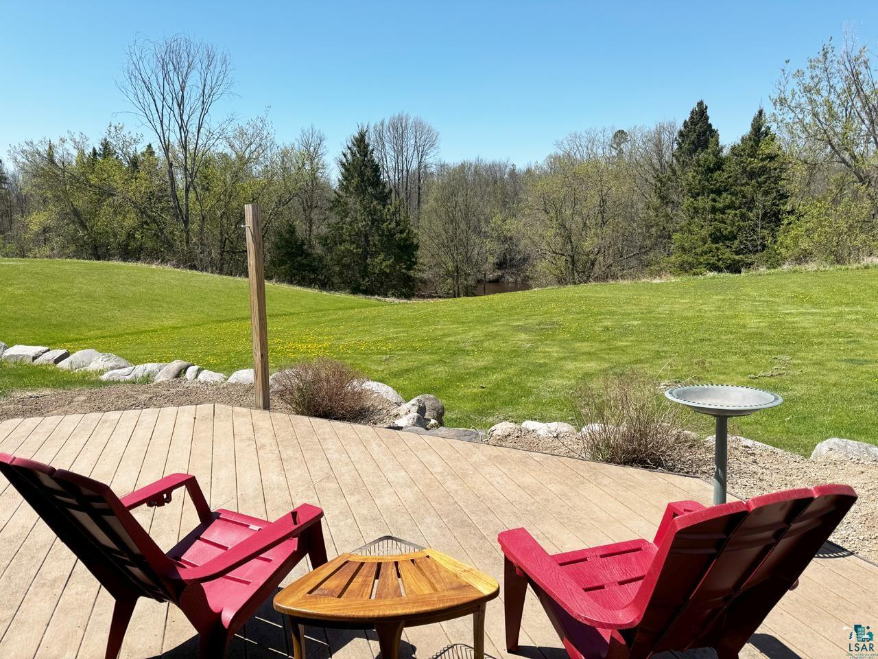10362 Arkola Road Meadowlands, MN 55765 - Photo 24 of 30 View of patio / terrace with a deck