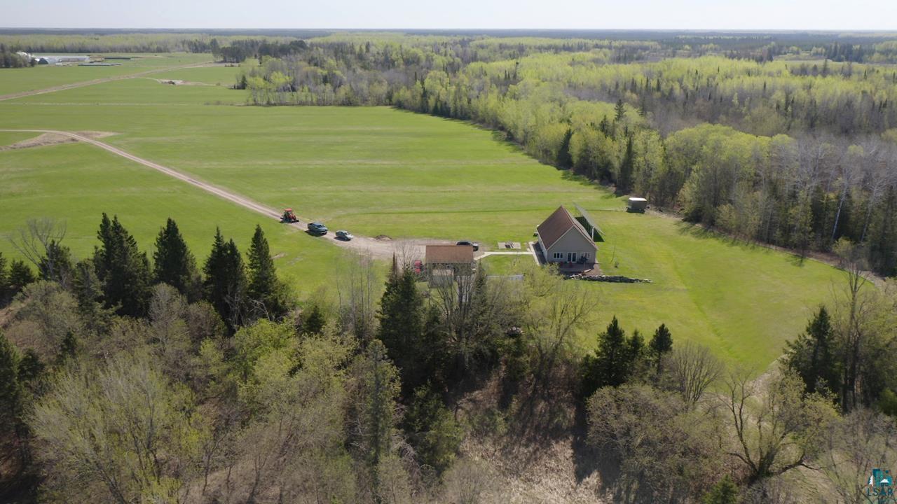 10362 Arkola Road Meadowlands, MN 55765 - Photo 29 of 30 Aerial view of sparsely populated area with a pastoral area