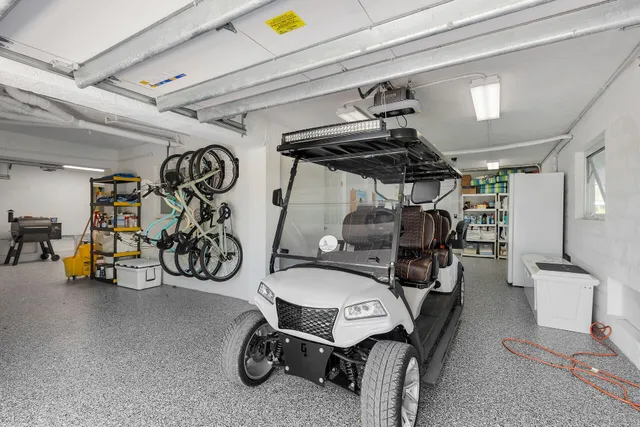 a view of car garage