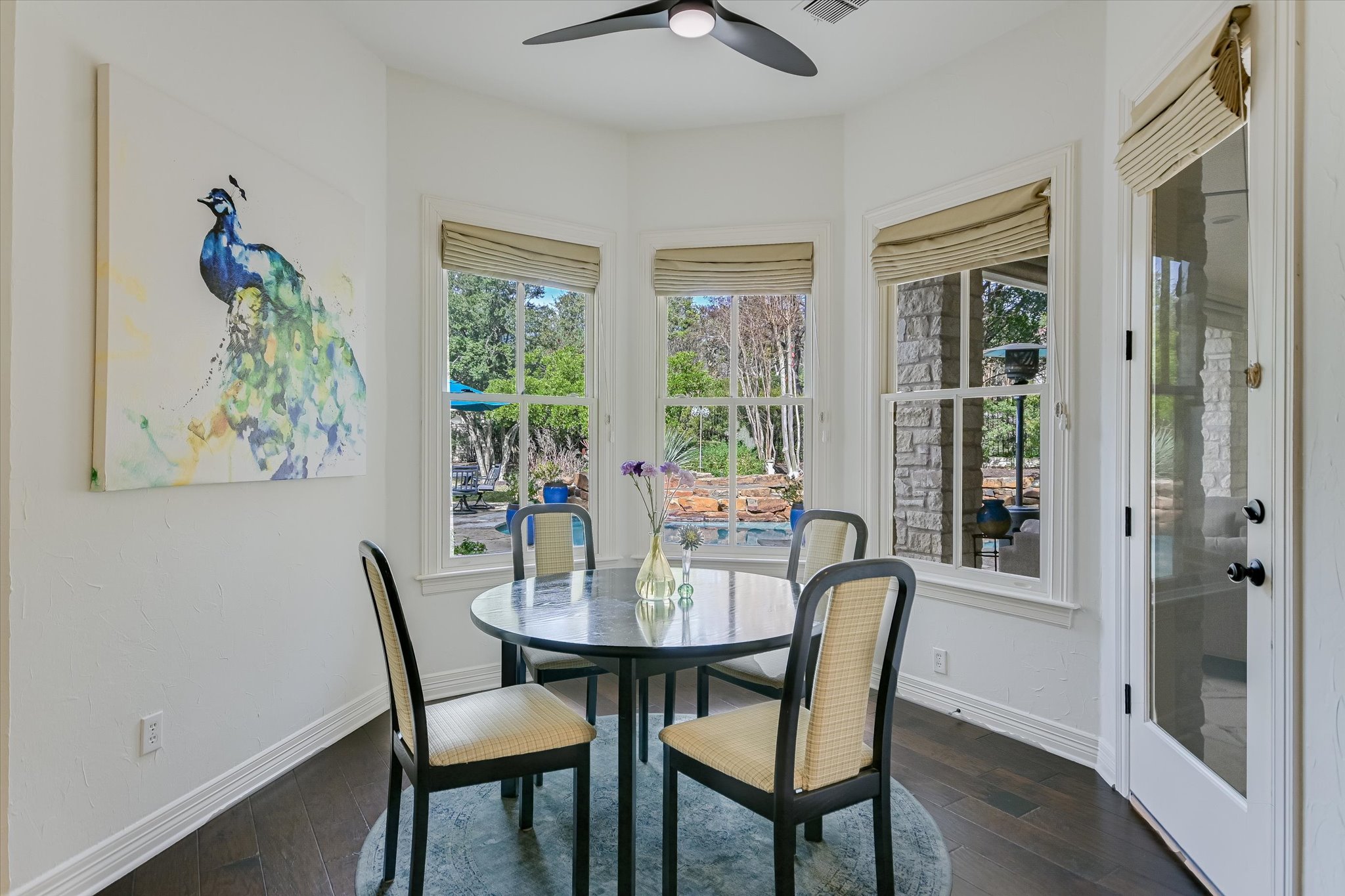 2901 Maravillas Loop Austin, TX 78735 - Photo 12 of 31 a dining room with furniture and window