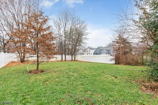 a view of yard with tree