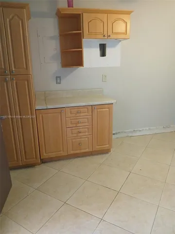 a view of empty room