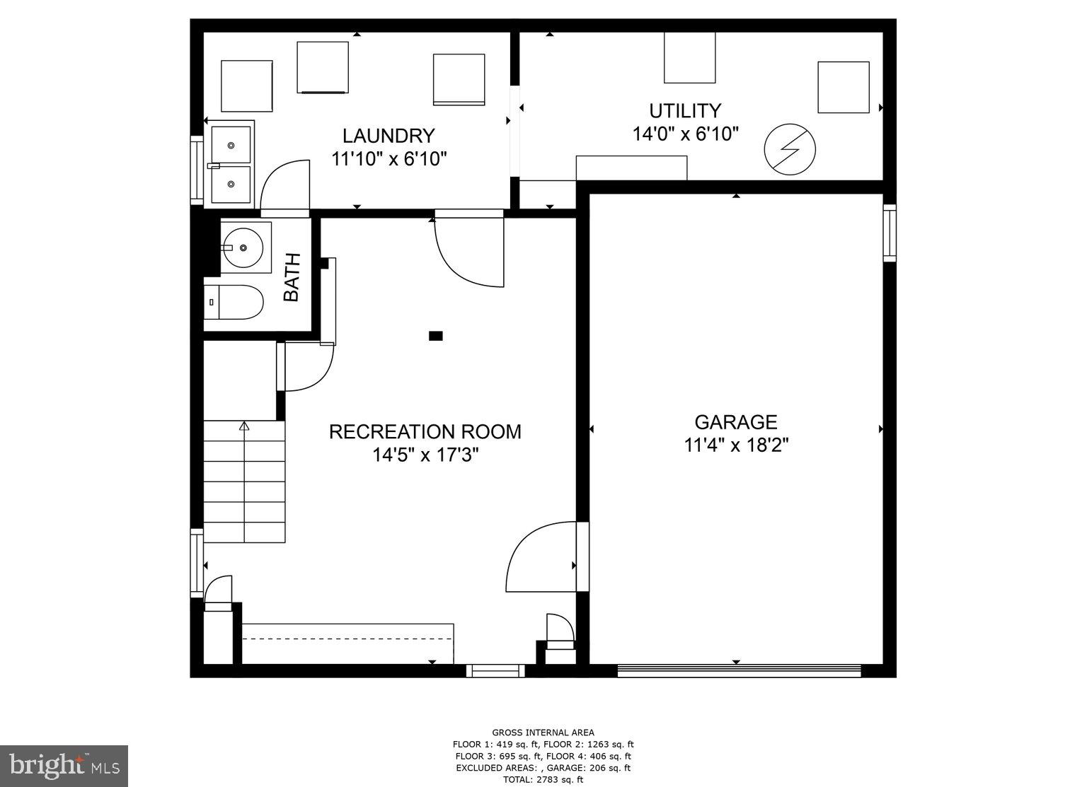 620 Overbrook Road Baltimore, MD 21212 - Photo 34 of 44 Finished lower level