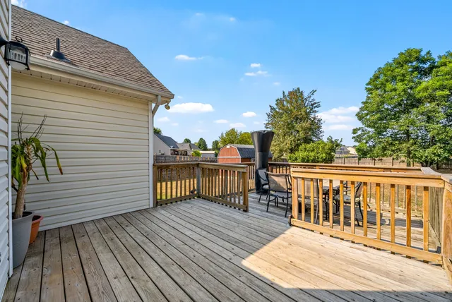 a view of deck with a patio