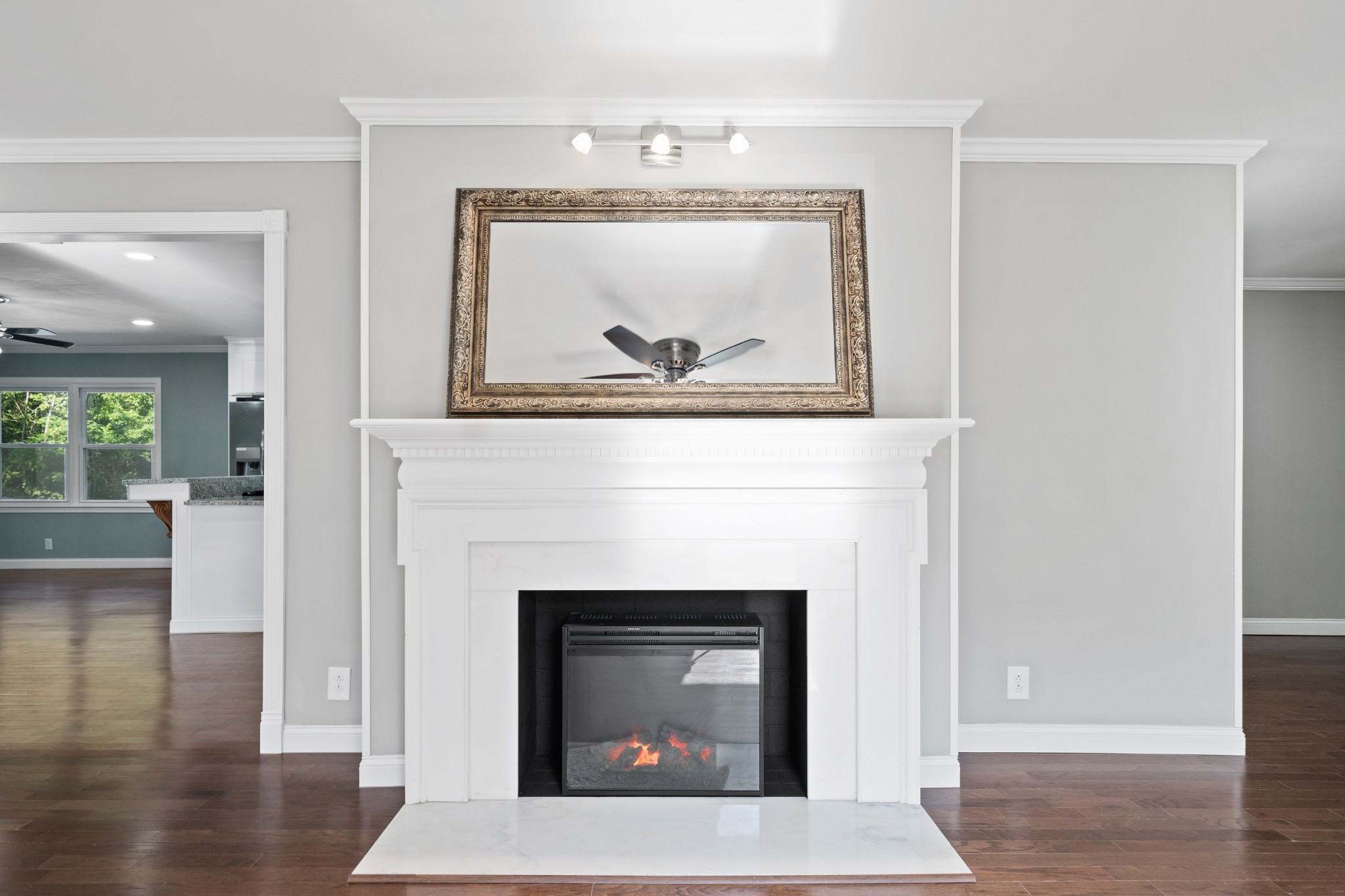 964 Gratton Road Clarksville, TN 37043 - Photo 12 of 43 a living room with a fireplace