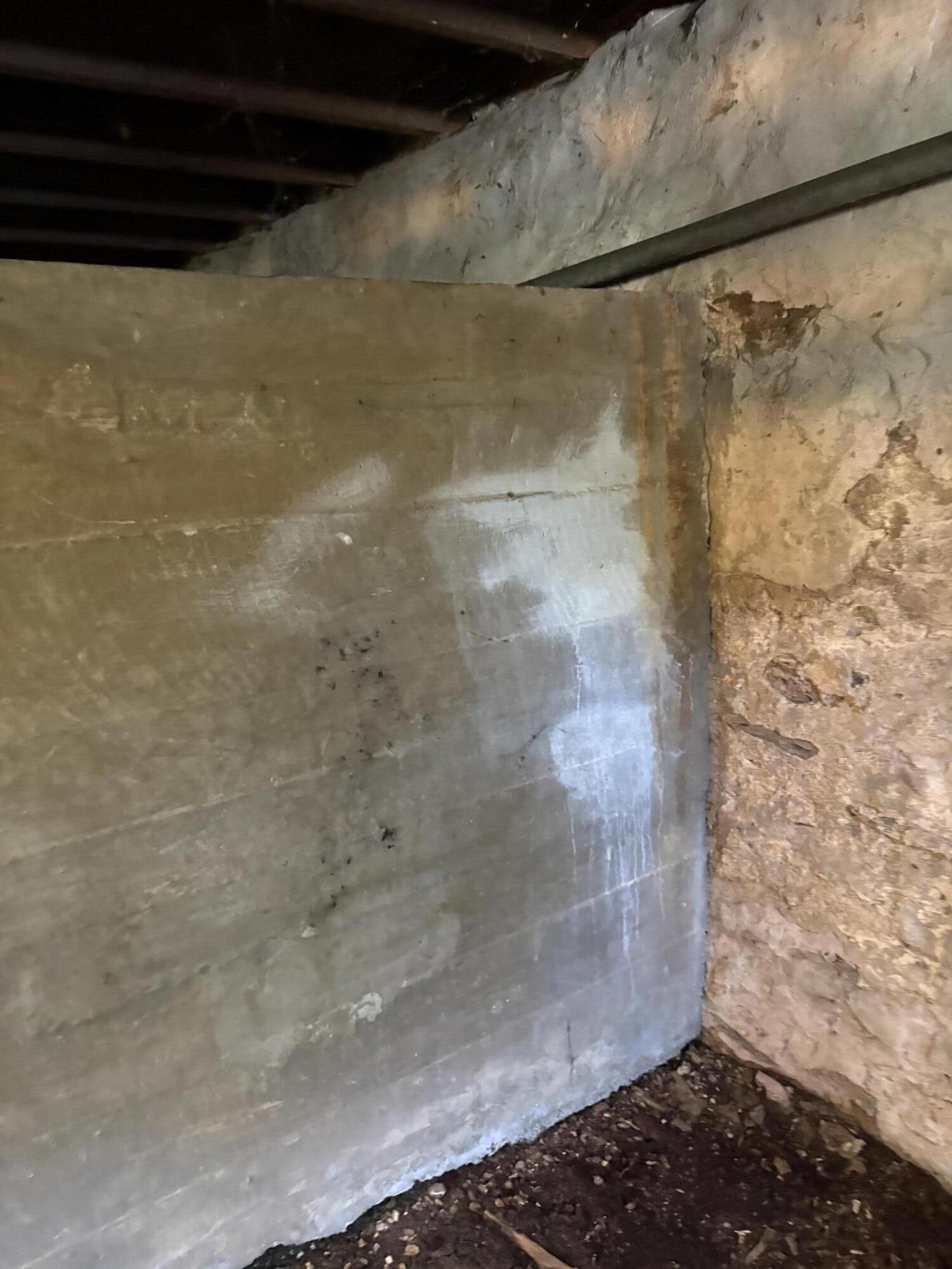 391 River Road Orrington, ME 04474 - Photo 68 of 72 cement wall blocking new septic equipmen