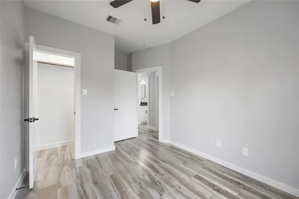wooden floor in an empty room
