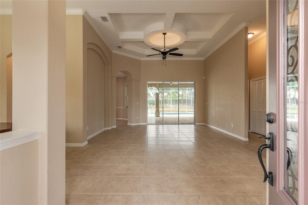 3343 West Locanda Circle New Smyrna Beach, FL 32168 - Photo 34 of 55 a view of an empty room with a window