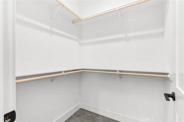 a close up view of racks on the wall