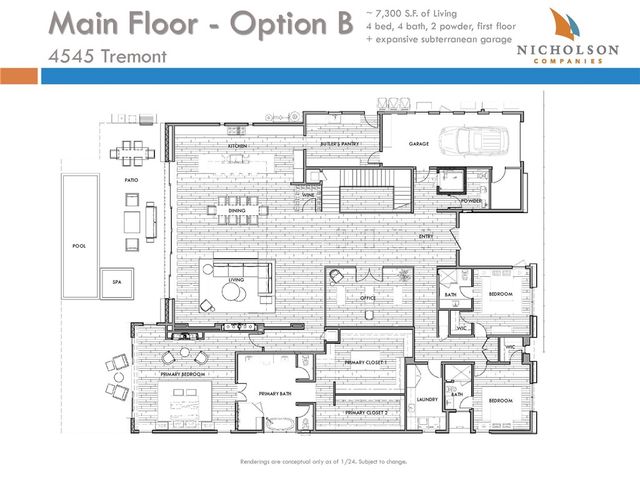 a picture of a floor plan