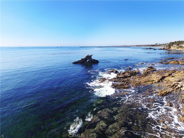 a view of an ocean and beach