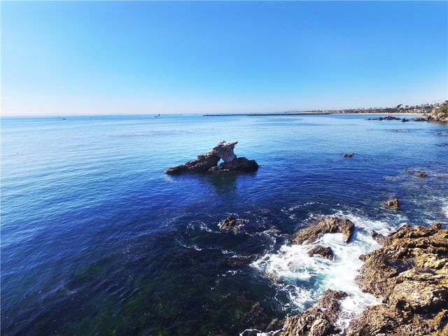 a view of an ocean beach