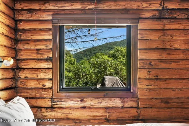 a view of a window of the house