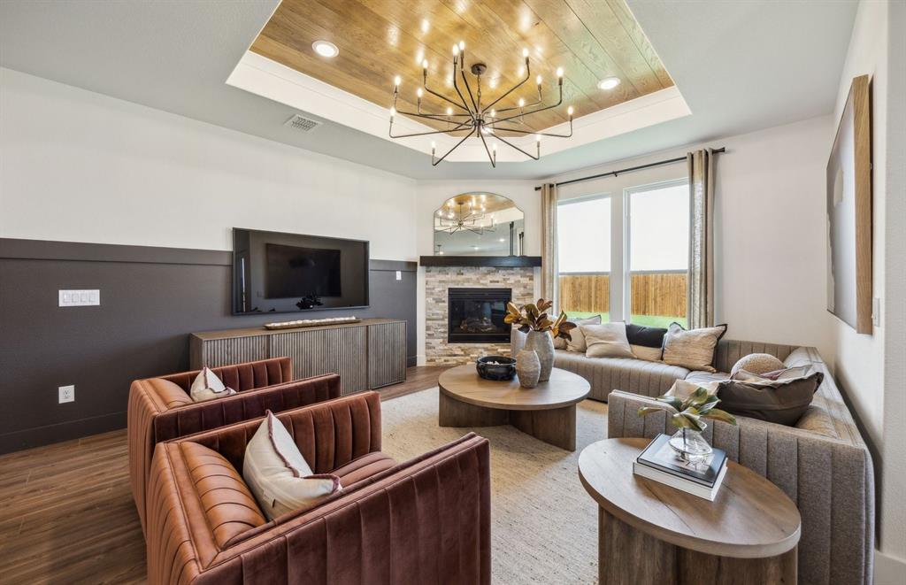 4801 Ripley Avenue Celina, TX 75009 - Photo 7 of 23 *Model Representation - Spacious gathering room with large windows