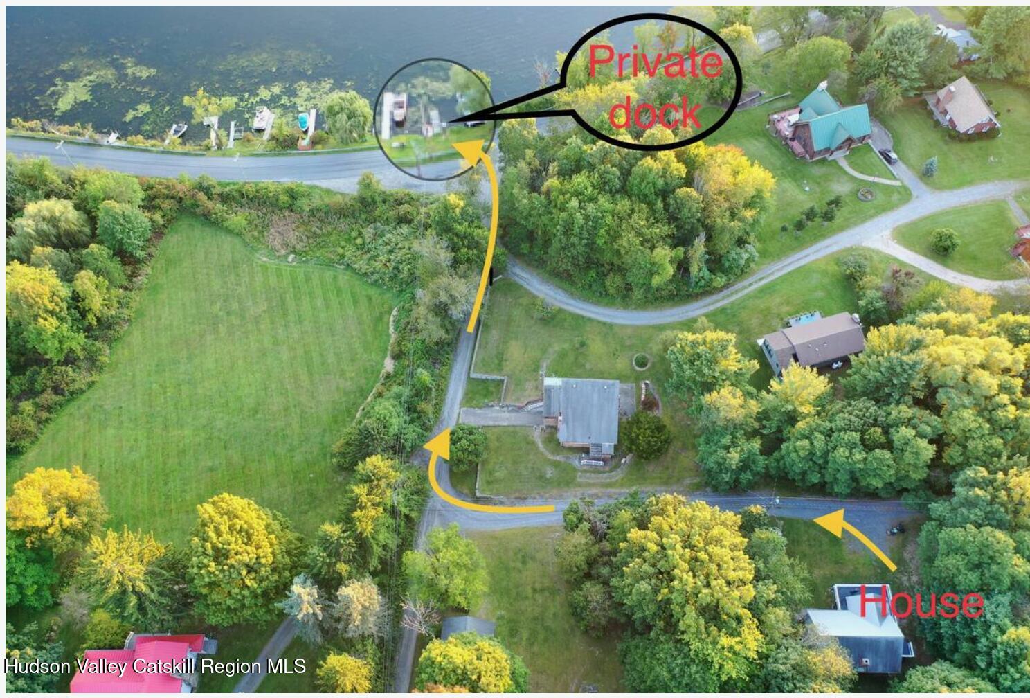 12 Pauline Road Copake, NY 12521 - Photo 23 of 23 Dock Location