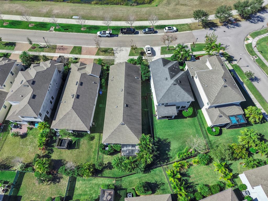 7206 Paradiso Drive Apollo Beach, FL 33572 - Photo 43 of 44 an aerial view of a house with a garden