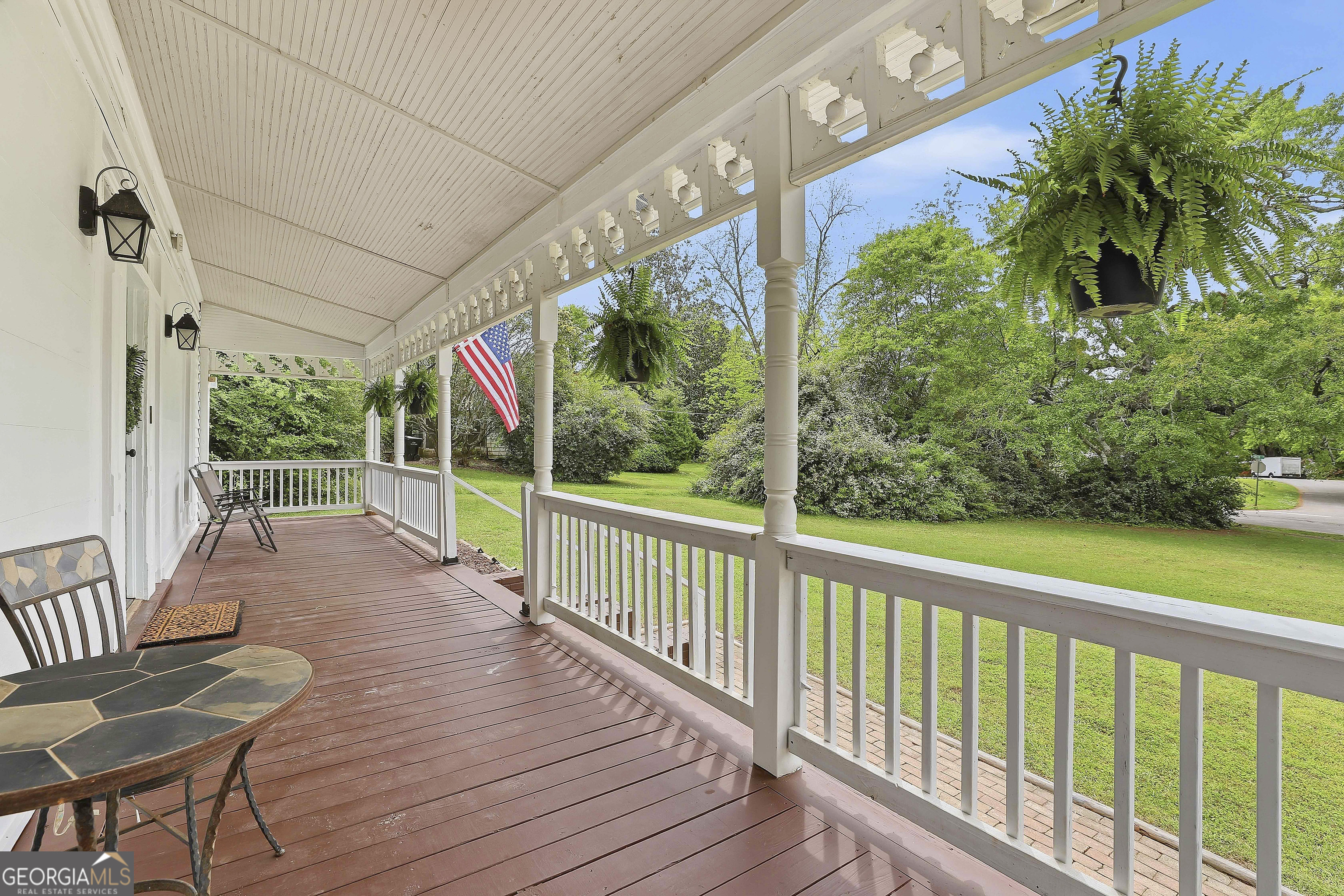 21 Smith Street Grantville, GA 30220 - Photo 14 of 72 a view of a balcony with chairs
