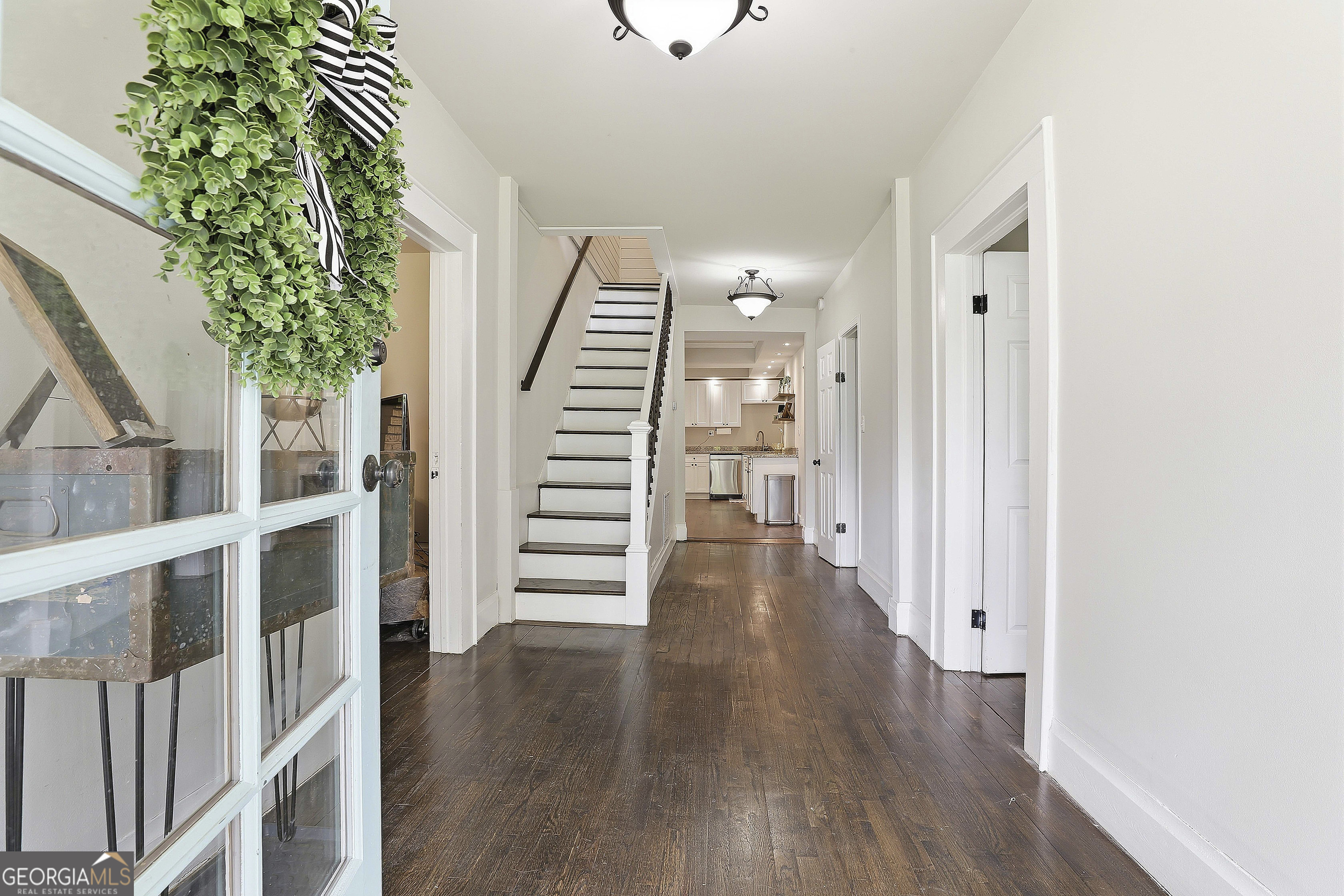 21 Smith Street Grantville, GA 30220 - Photo 18 of 72 a view of entryway with wooden floor