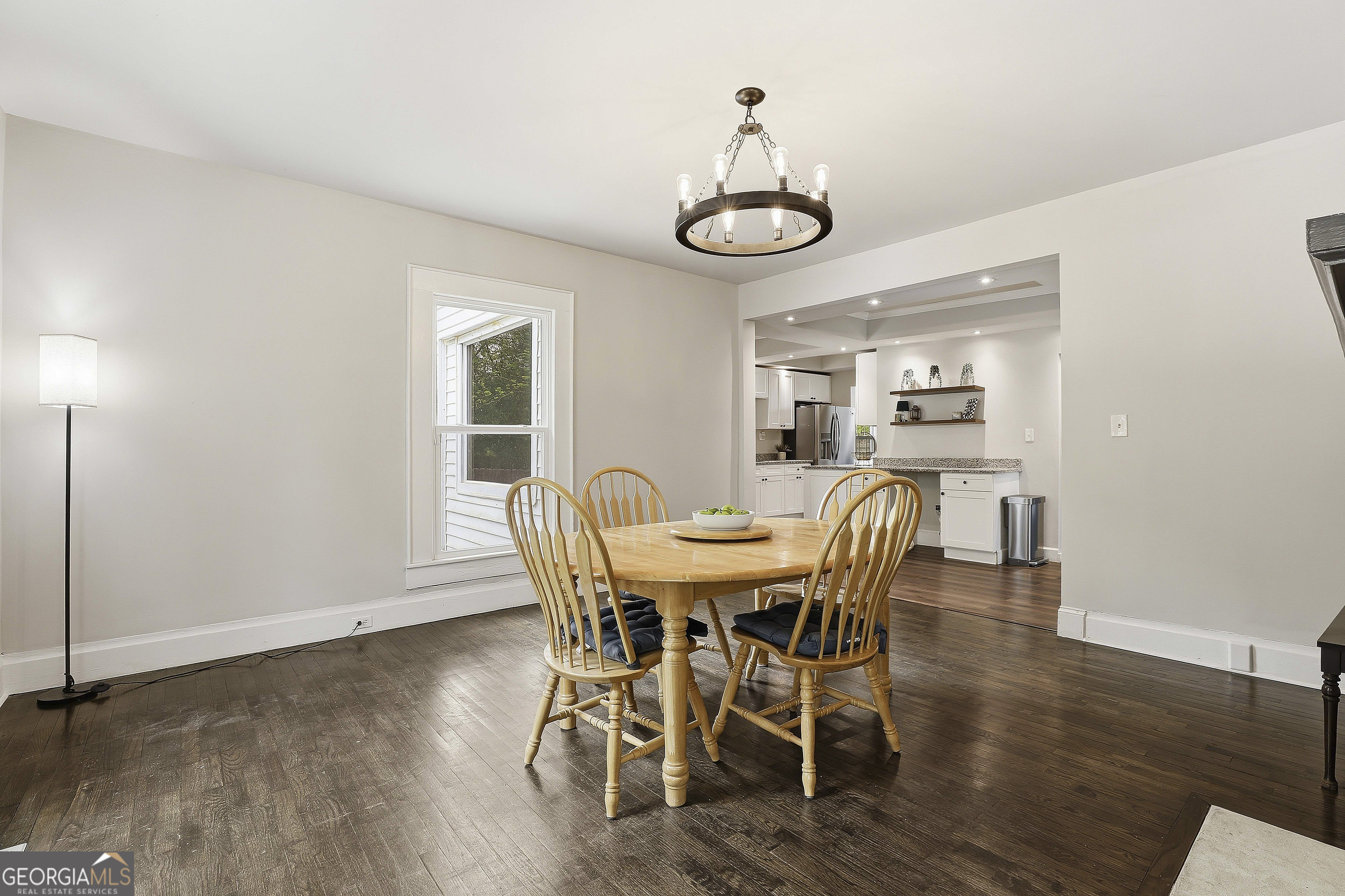 21 Smith Street Grantville, GA 30220 - Photo 26 of 72 a view of a dining room with furniture and wooden floor