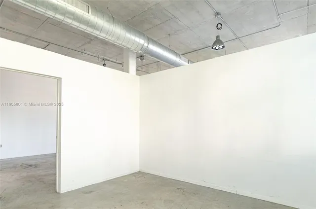 a view of a small space