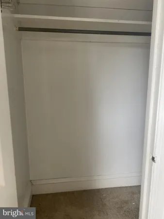 a view of a closet