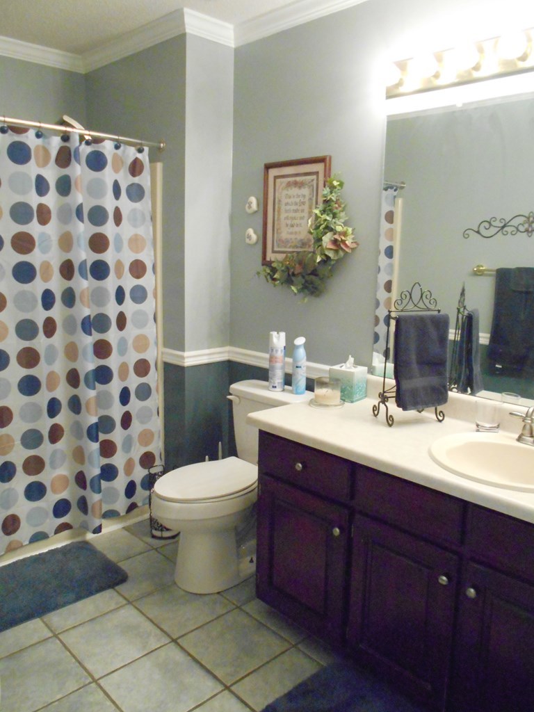 1135 Taylor Road Juliette, GA 31046 - Photo 8 of 12 a bathroom with a double vanity sink and a mirror